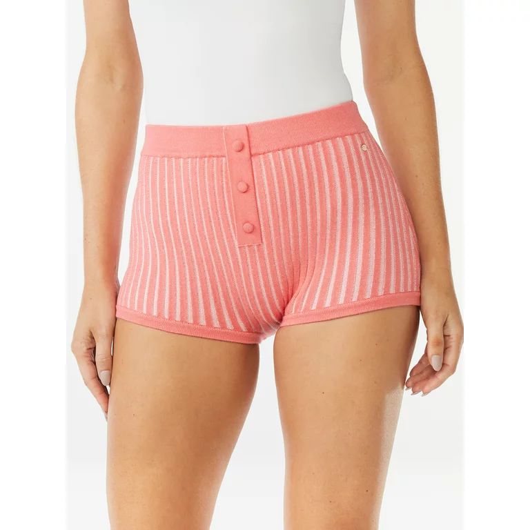 Sofia Intimates by Sofia Vergara Women's Contour Ribbed Shorts | Walmart (US)