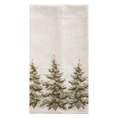 C&F Home Winter Trees Christmas Embellished Flour Sack Kitchen Towel | Target