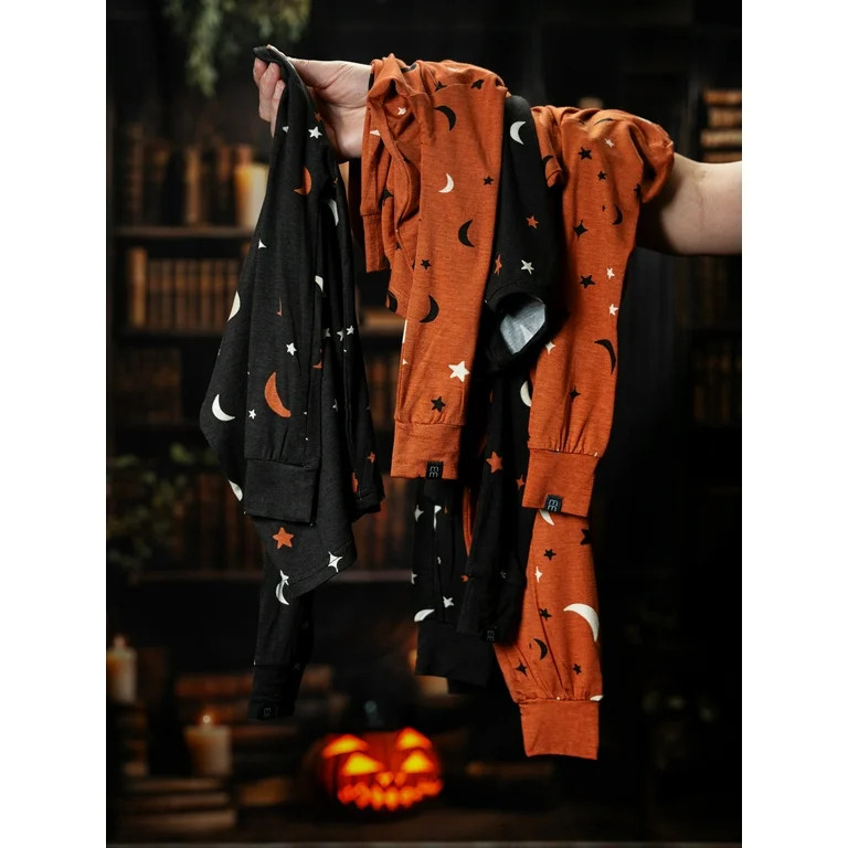 Modern Moments by Gerber Toddler Neutral Halloween Pajama Set, 2-Piece, Sizes 12M-5T | Walmart (US)