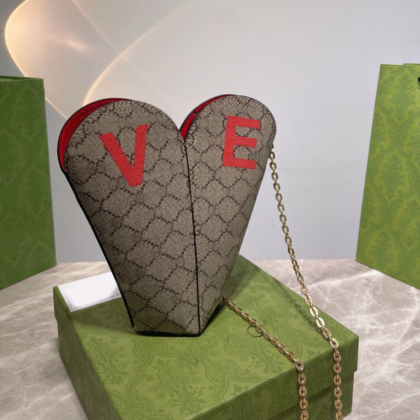 Heart Bags Women Shoulder Bag 2023 Luxury High Quality Fashion Top Designer Handbags Totes From K... | DHGate