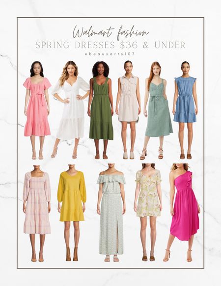 Spring dresses $36 and under!

@walmartfashion #WalmartFashion #WalmartPartner

#LTKFind #LTKstyletip #LTKunder50