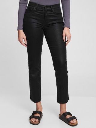 Mid Rise Vintage Slim Coated Jeans | Gap (US)