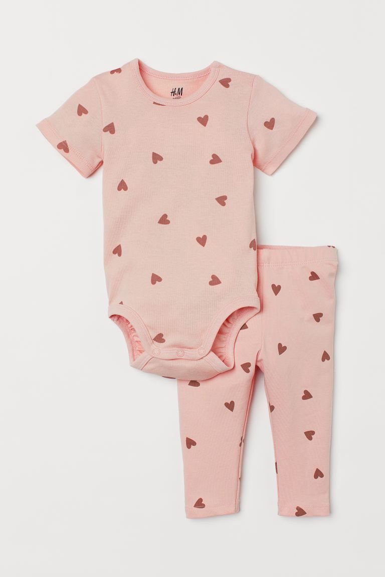 2-piece Patterned Set | H&M (US + CA)