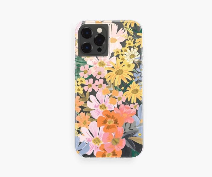 Clear Marguerite iPhone 12 and 12 Pro Case | Rifle Paper Co.