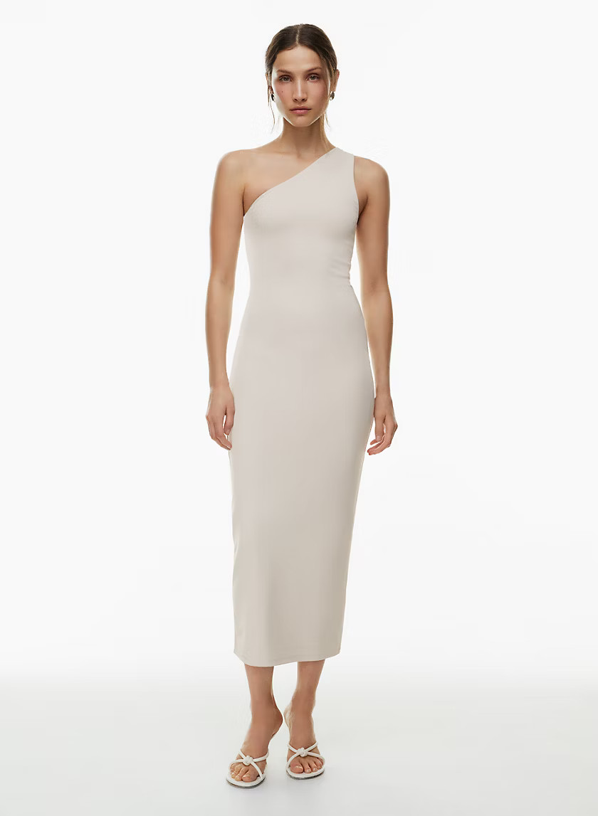 CONTOUR ONE-SHOULDER MAXI DRESS | Aritzia