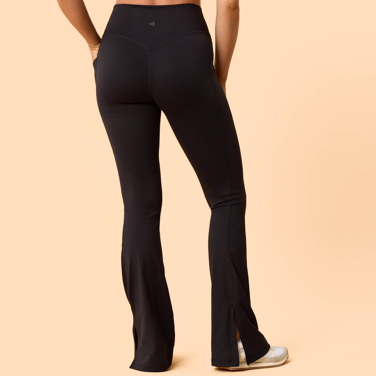 Blogilates Women's Crisscross High-Rise Flared Leggings | Target