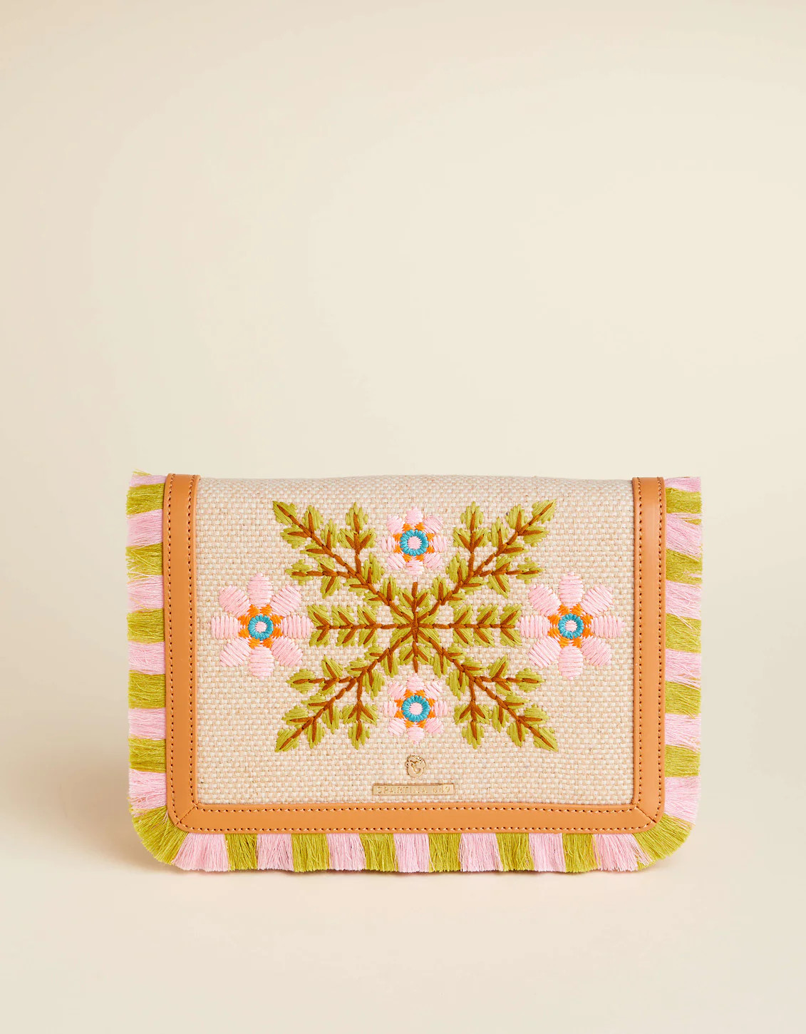 Honey Horn Mod Floral Clutch Crossbody | Spartina 449