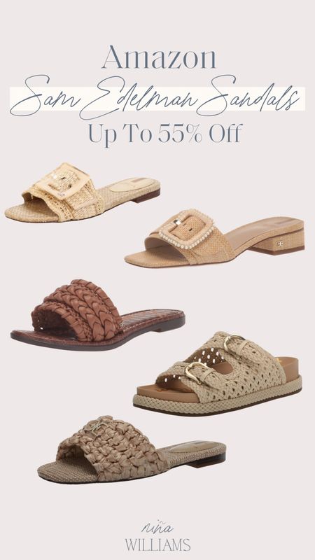 Amazon Sam Edelman Sandals Sale! Up to 55% Off! Summer sandals - neutral sandals - beach sandals - comfy sandals  

#LTKSaleAlert #LTKShoeCrush #LTKFindsUnder100