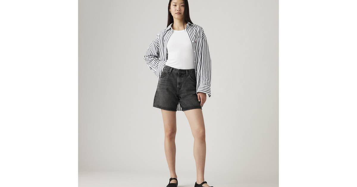 High Rise Baggy Women's Shorts | Levi's CA