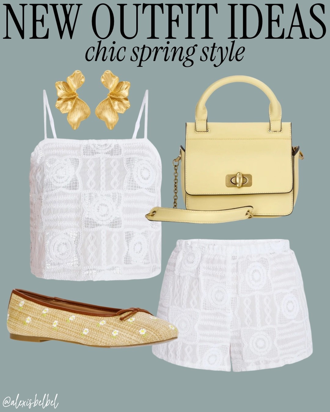 Super affordable white set for spring and loving this butter yellow bag 

#LTKPetite #LTKSeasonal #LTKootd