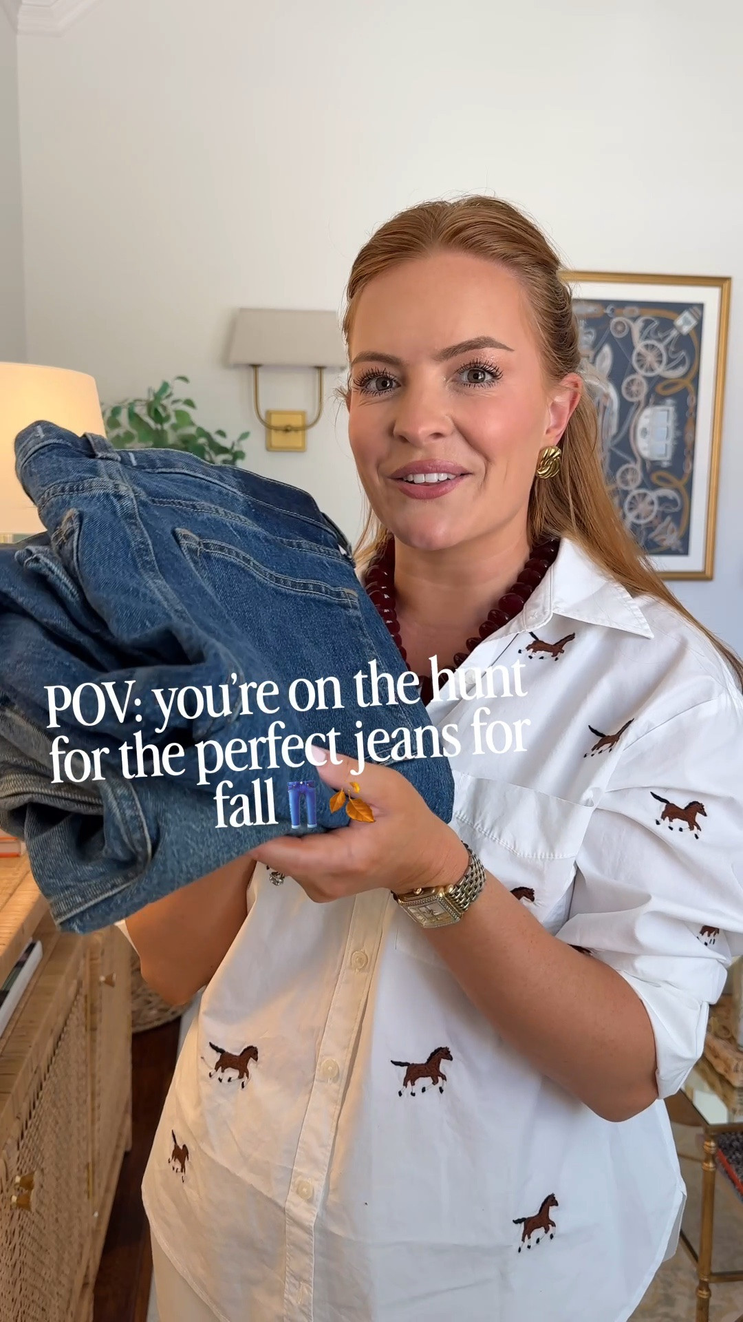 The Abercrombie jeans I keep buying over and over again 👖🍂

Trying on two of my favorite fits for fall: the 90s High Rise + 90s Relaxed. I get both in a SHORT for that ankle-length fit, but they definitely give you two different looks!

The 90s High Rise is more fitted through the top with a straighter leg, while the Relaxed gives you that looser, effortless fit.

AND Abercrombie is currently 20–40% off 🙌 Such a good time to grab your fall denim!

#Abercrombie #AbercrombieJeans #FallDenim #FallStyle #MomStyle