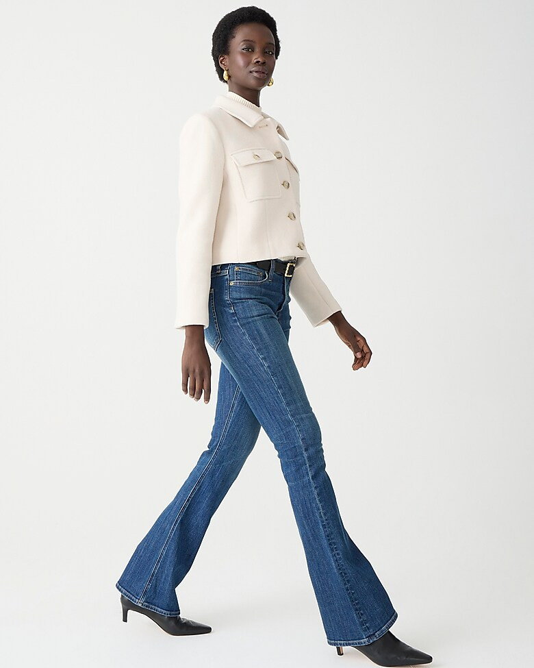 Skinny flare jean in Wakeman wash | J. Crew US