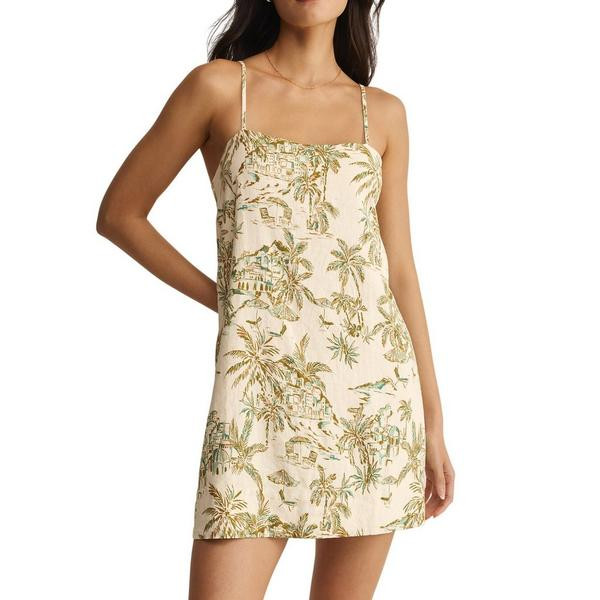Women's Z Supply Maude Tiki Tide Shift Dress Small Island Coconut | Scheels Sports