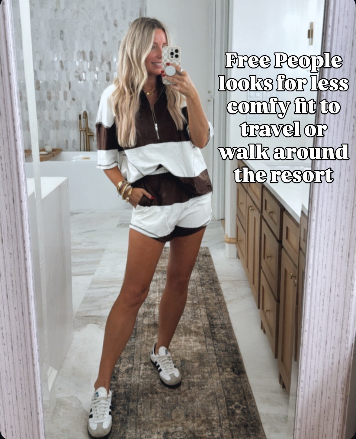 Summer sets. 2 piece set. Summer fashion. Pickleball outfit. Save vs splurge. Prime day deals. Socks. Amazon. Wedding guest dress. Beach wedding. . Hanes tank tops. Summer dress. Workwear. Teacher. Back to school  Prime day. Sale. Prime day deals. Country concert outfit. Sandals. Linen pants. Lake must have. Boat trip. The best radio I’ve traveled on several trips with and is waterproof. . Swimsuit fits true to size. Free people looks for less set fits true to size, wearing medium. Travel outfit. Girls trip. 
Vacation outfits. Butter yellow. Date night outfit. Linen pants sized up to large. Date night. American flag sweater. July 4th outfit. 4th of July. Vacation outfit. Butter yellow. Outfit fits true to size, but I Sized up to large in tee and boxer shorts for this oversized fit. Swimsuit. Bikini. Coverup. Linen pants. Sized up to a large in the top and sweatpants for this fit. Summer outfits. Sandals. . Swimsuit. Travel outfit. Resort wear. Maxi dress. Spring wedding guest dress. Wedding guest dress 2025. Graduation outfit. Workwear. Cardigan. Maxi dress. Resort wear. Date night. Spring 2025. Activewear all fits true to size. The loose free people looks for less top sized up 2 sizes to XL for that very oversized fit. Butter yellow. Weighted vest. Workout outfit. Sports bras fit tts. Nike shoes perfect to workout. A few spring favorites and things I don’t regret buying. Spring fashion. Daily deal. Beauty. Travel. Adidas sambas. Adidas. 

#LTKSaleAlert #LTKActive #LTKTravel