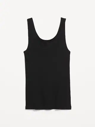 Scoop-Neck Rib-Knit First Layer Tank Top for Women | Old Navy (US)