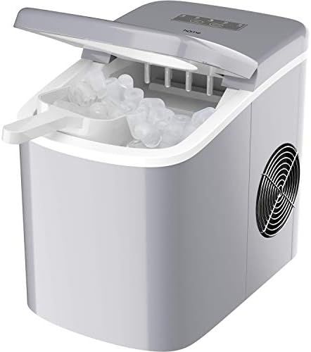 hOmeLabs Portable Ice Maker Machine for Counter Top - Makes 26 lbs of Ice per 24 hours - Ice Cubes r | Amazon (US)