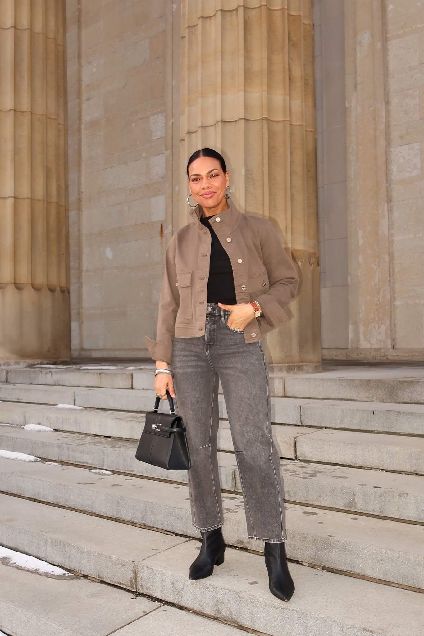 Denim for work is my love language. Wearing a small in the top, a medium in the utility jacket, and a 2 regular length (I’m 5’4) in the denim! 




























Workwear outfits, jeans for work, work outfit inspiration, winter outfits, over 50 fashion, casual outfit inspiration, over 40 fashion, midlife fashion, classic style, cool jeans, 2026 jeans 


#LTKSeasonal #LTKOver40 #LTKootd