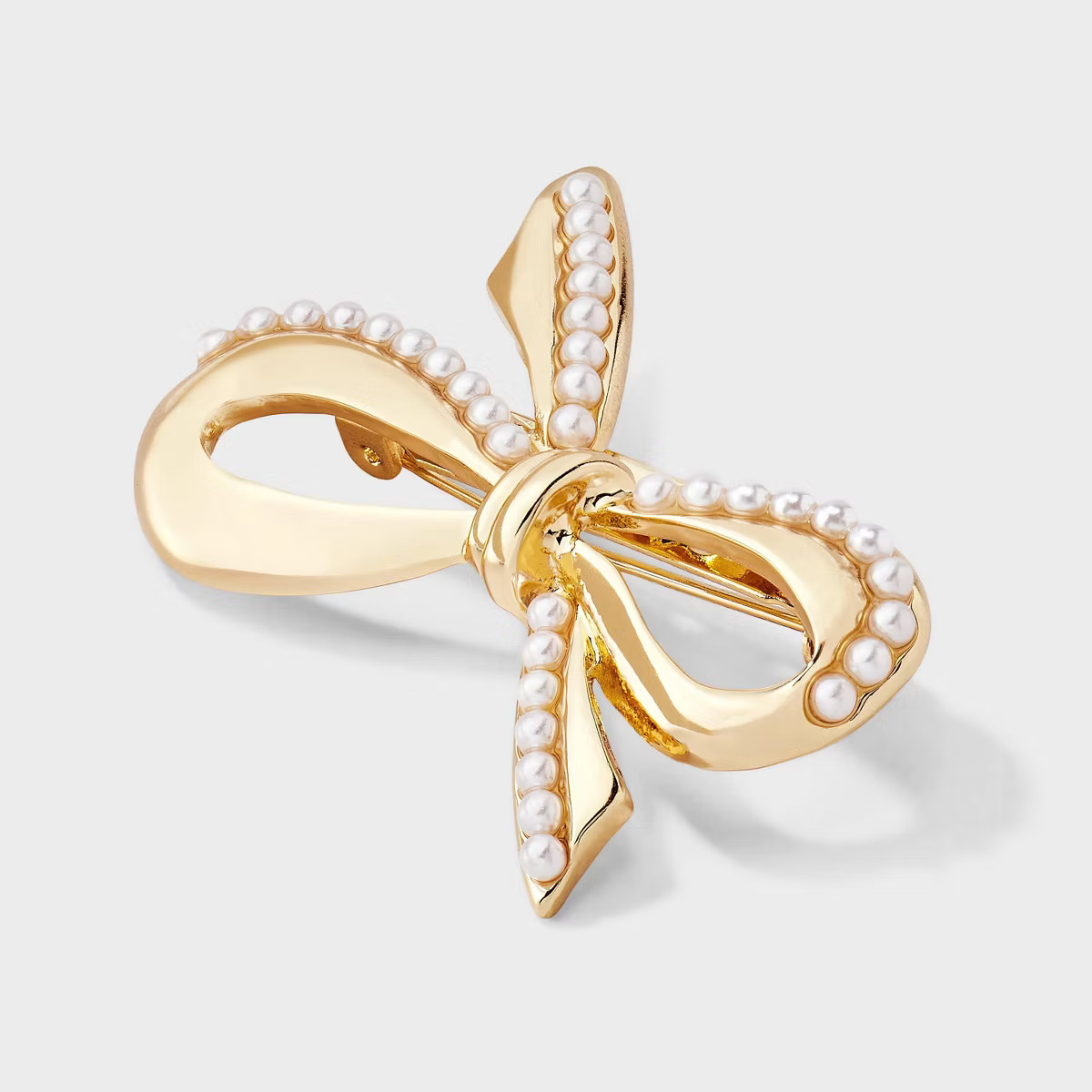 Pearl Bow Pin - A New Day™ Gold/Pearl | Target