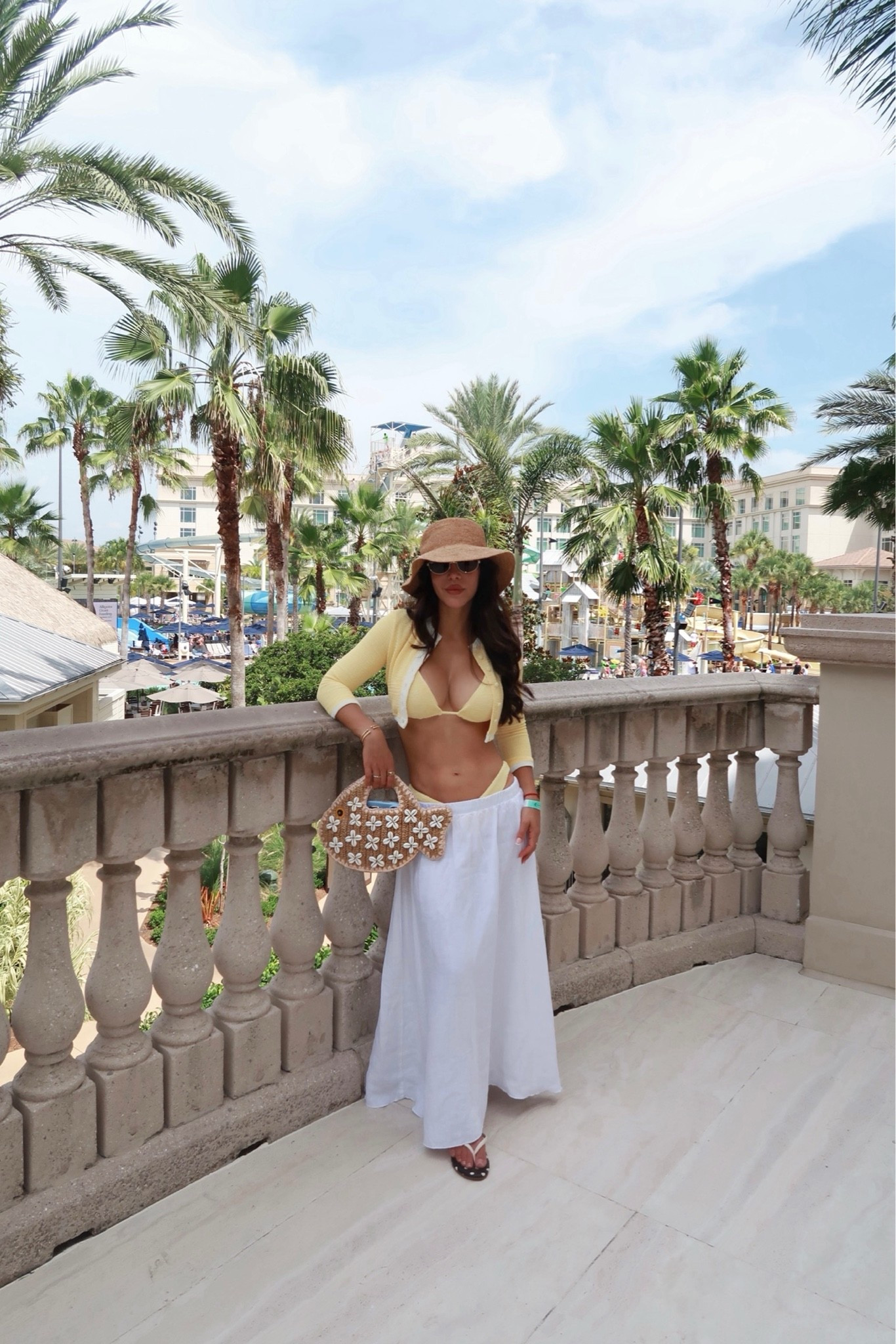 Summer vacation ootd 💛

This butter yellow bikini from Monday Swimwear is my fave!! Such good quality! I added a white maxi skirt from H&M too! 

Top - I wear size M
Bottom - I wear size small


Resort wear, polka dot sandals, yellow swimsuit, beach wear, summer vacation outfits, raffia bag

#LTKSwim #LTKSeasonal #LTKootd