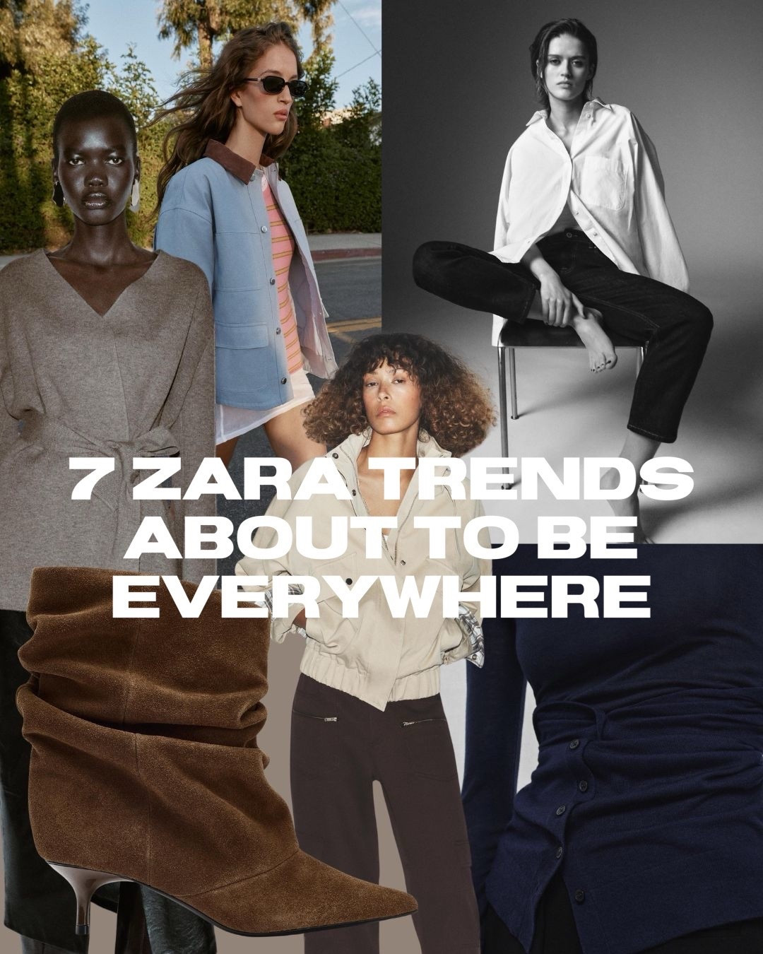 Slouched suede boots, ice blue jacket, wrap over cardigan, cigarette indigo jeans, straight leg jeans, rouched top  

#LTKuk #LTKspring #LTKstyletip