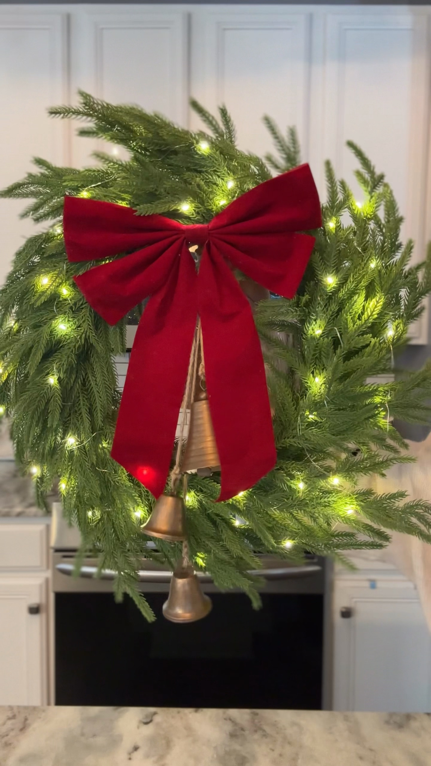 When your wreath gets a holiday refresh for under $20  suddenly looks designer✨
Reusing my favorite full Norfolk pine wreath & adding a $5 velvet bow + rustic bells was the easiest upgrade ever. So simple yet festive & elevated. 🙌🏼 Sometimes less really is more 🤍

Comment “Wreath” to get the links sent right to your inbox 🫶🏻











.
.
.
.
#christmaswreath #diychristmaswreath #diychristmasdecor #holidaydecor #christmasdecor #vintagechristmas 

#LTKHoliday #LTKHome #LTKSeasonal