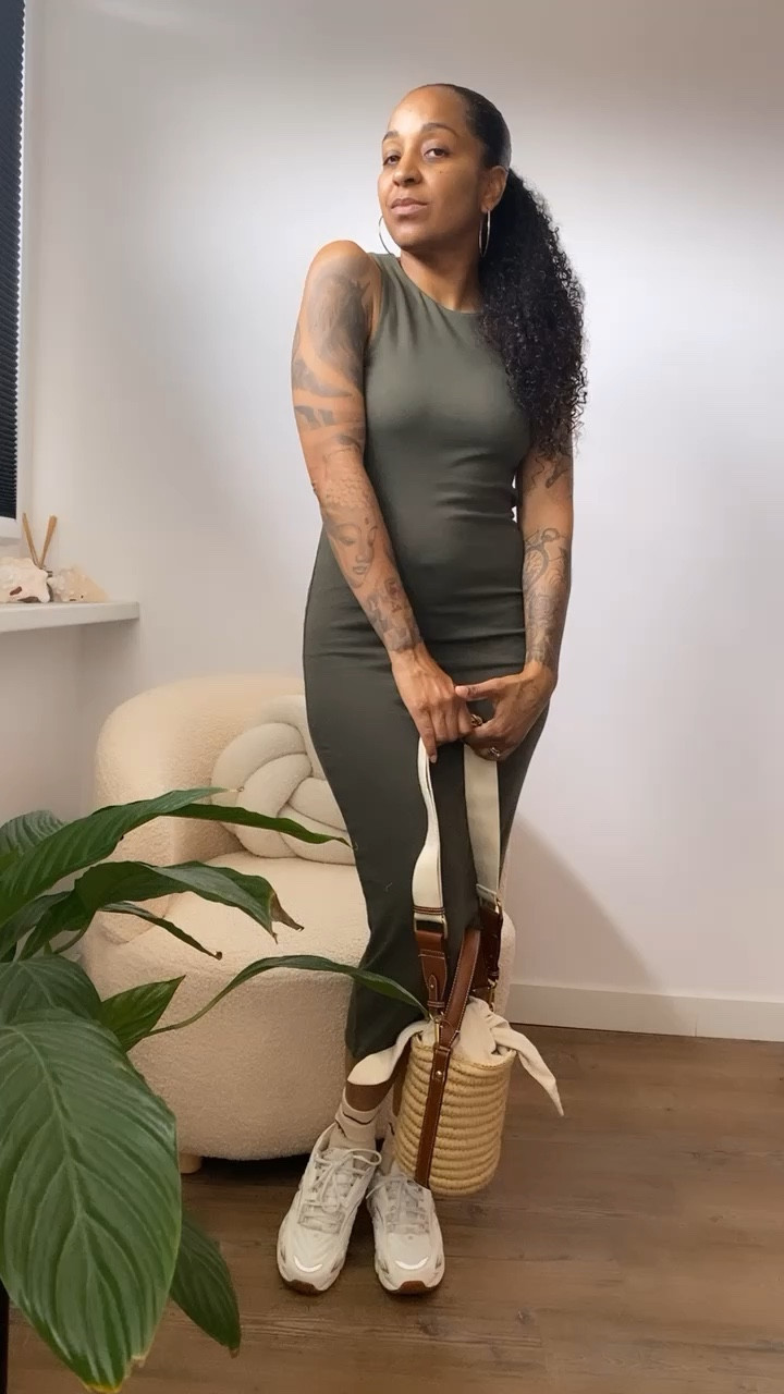 Mango dress. I’m wearing size small. You can pair the dress with sneakers or heels. Go from day to night. Bag is ZARA 6051/210 

#LTKunder50 #LTKeurope #LTKSeasonal