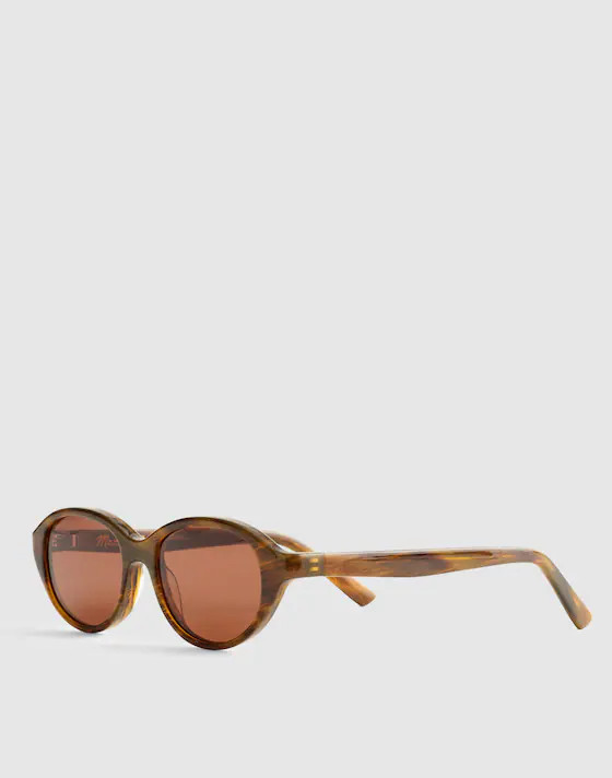 The Solina Oval Sunglasses | Madewell