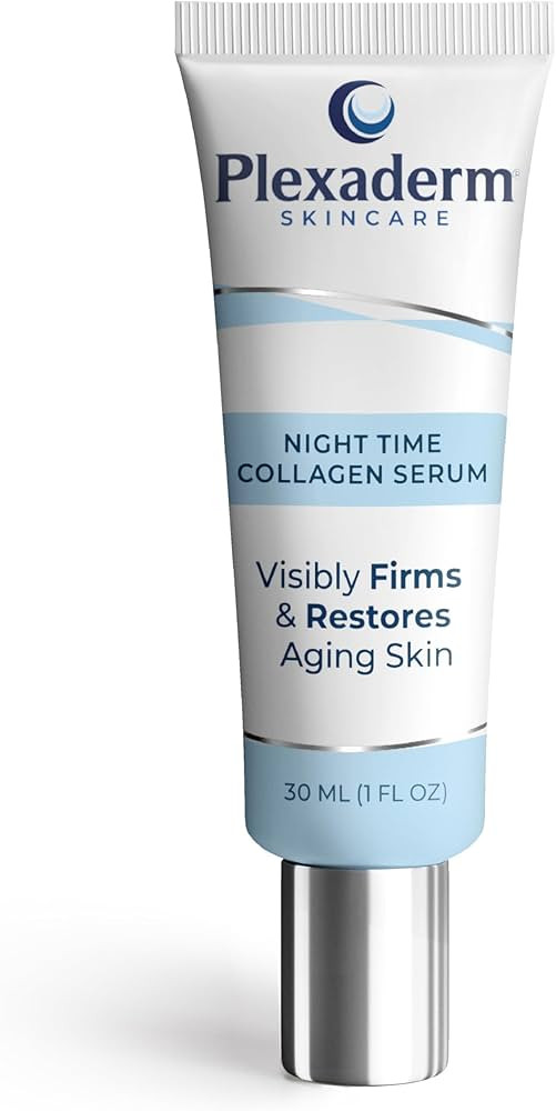 Plexaderm 30 mL Night Time Collagen Serum for Firmer, Fuller, more Youthful Looking Skin, Anti-Ag... | Amazon (US)
