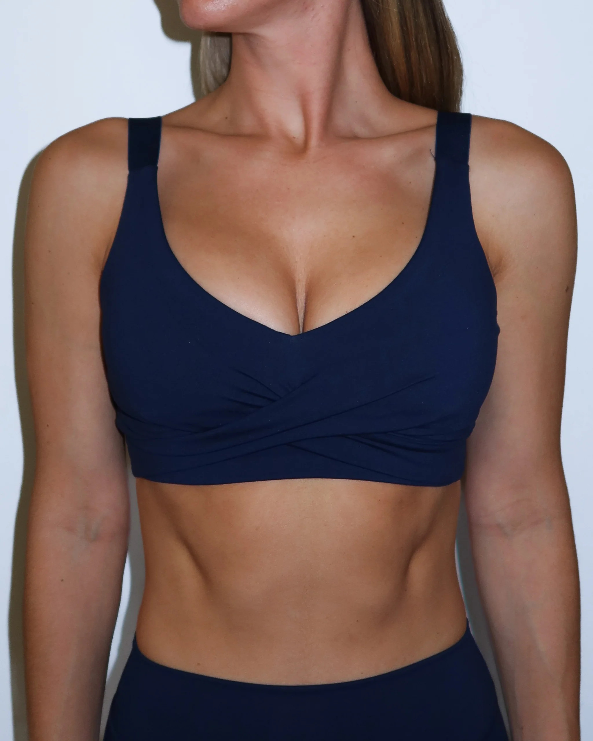 Synergy Cross Bra - Navy | Liaison the Label