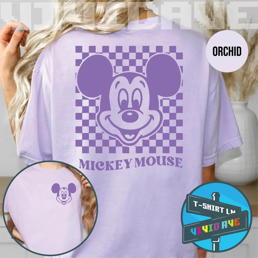 Retro Mickey Mouse Shirt, Vintage Mickey Shirt, Disney Vacation Shirt, Disneyland Mickey Shirt, M... | Etsy (US)