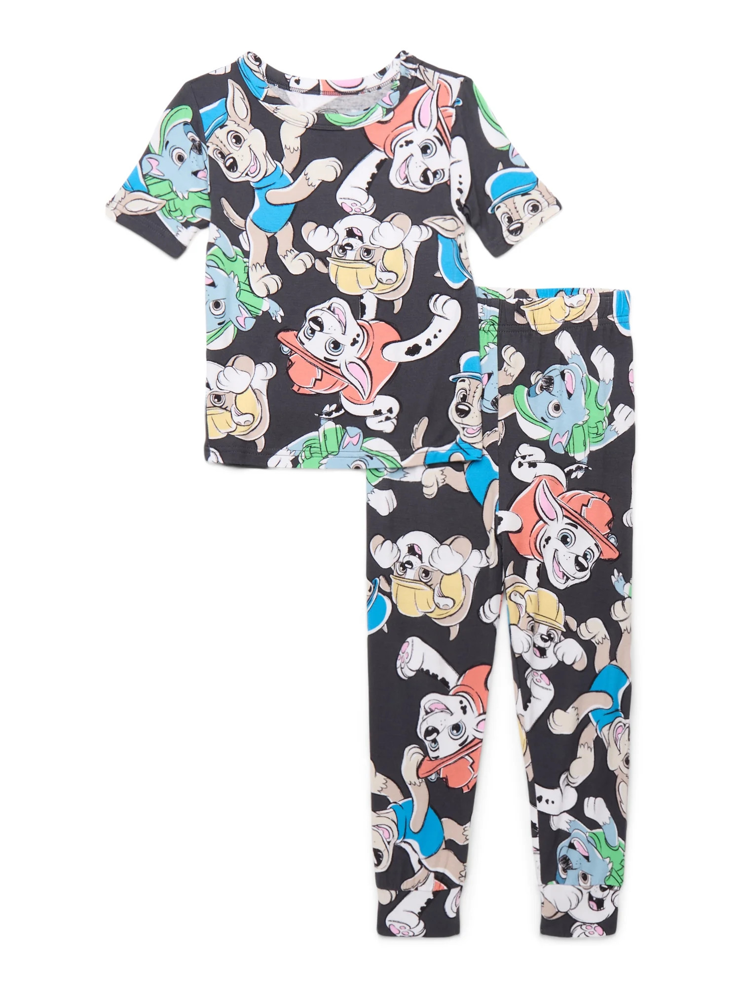 Character Toddler Viscose Unisex 2-Piece Pajama Set, Sizes 12M-5T | Walmart (US)