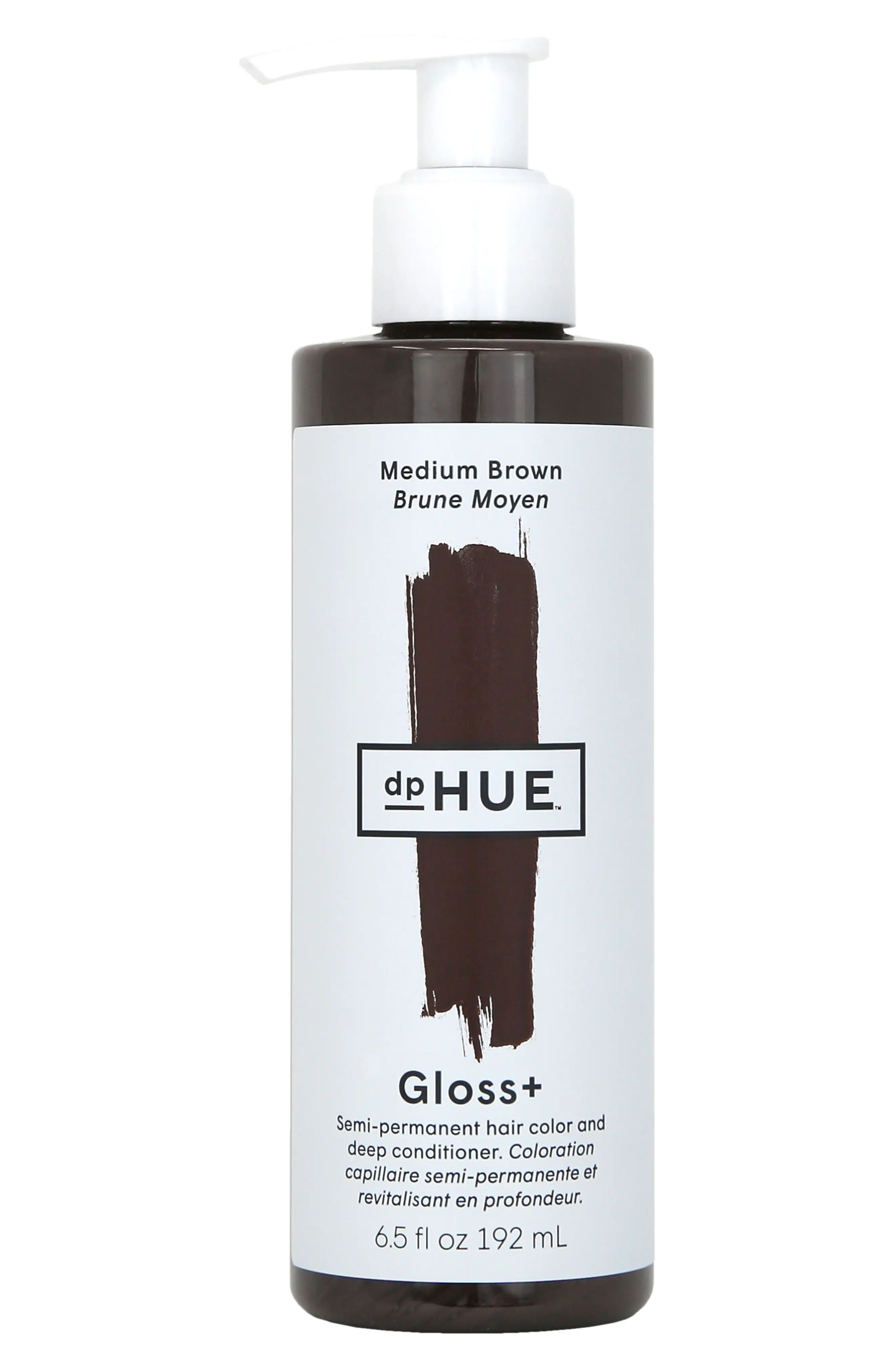 dpHUE Gloss+ Semi-Permanent Hair Color & Deep Conditioner in Medium Brown at Nordstrom | Nordstrom