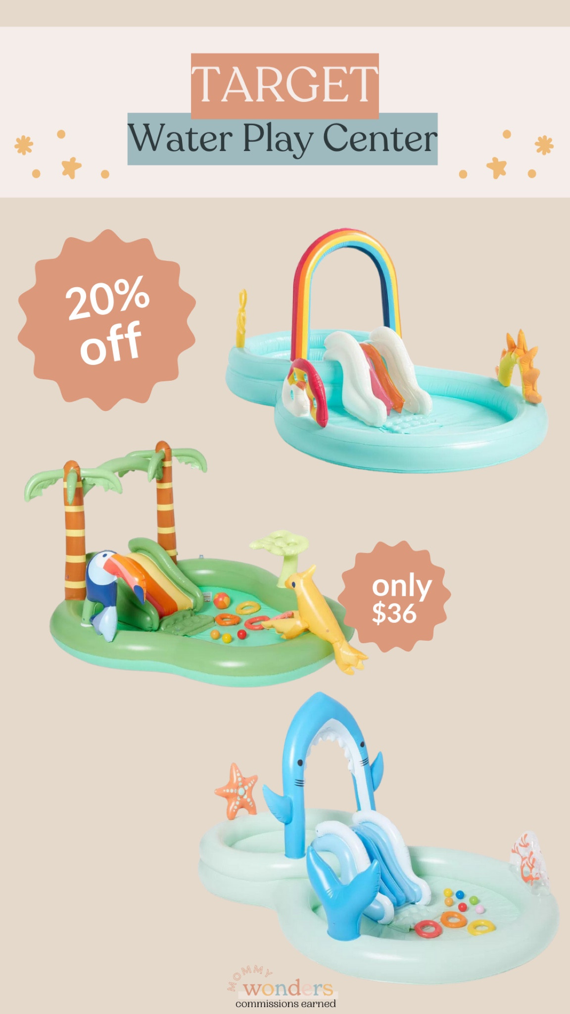 Water playsets are 20% off at Target! Perfect water play options for the little ones this summer! 

#LTKKids #LTKSwim #LTKSaleAlert