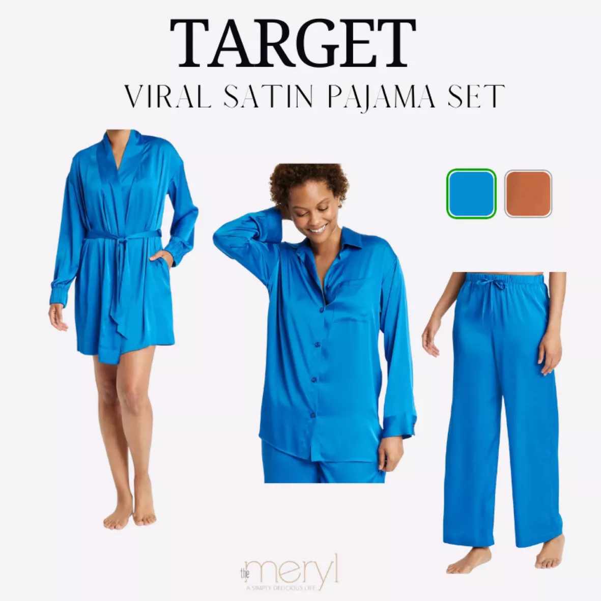 Shop Target's Viral Stars Above Satin Pajamas
