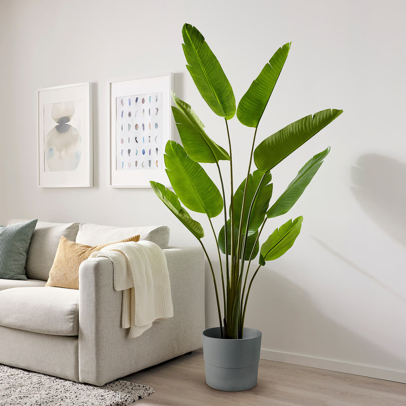 IKEA FEJKA artificial potted plant, indoor/outdoor/Bird of paradise, 9 | IKEA US