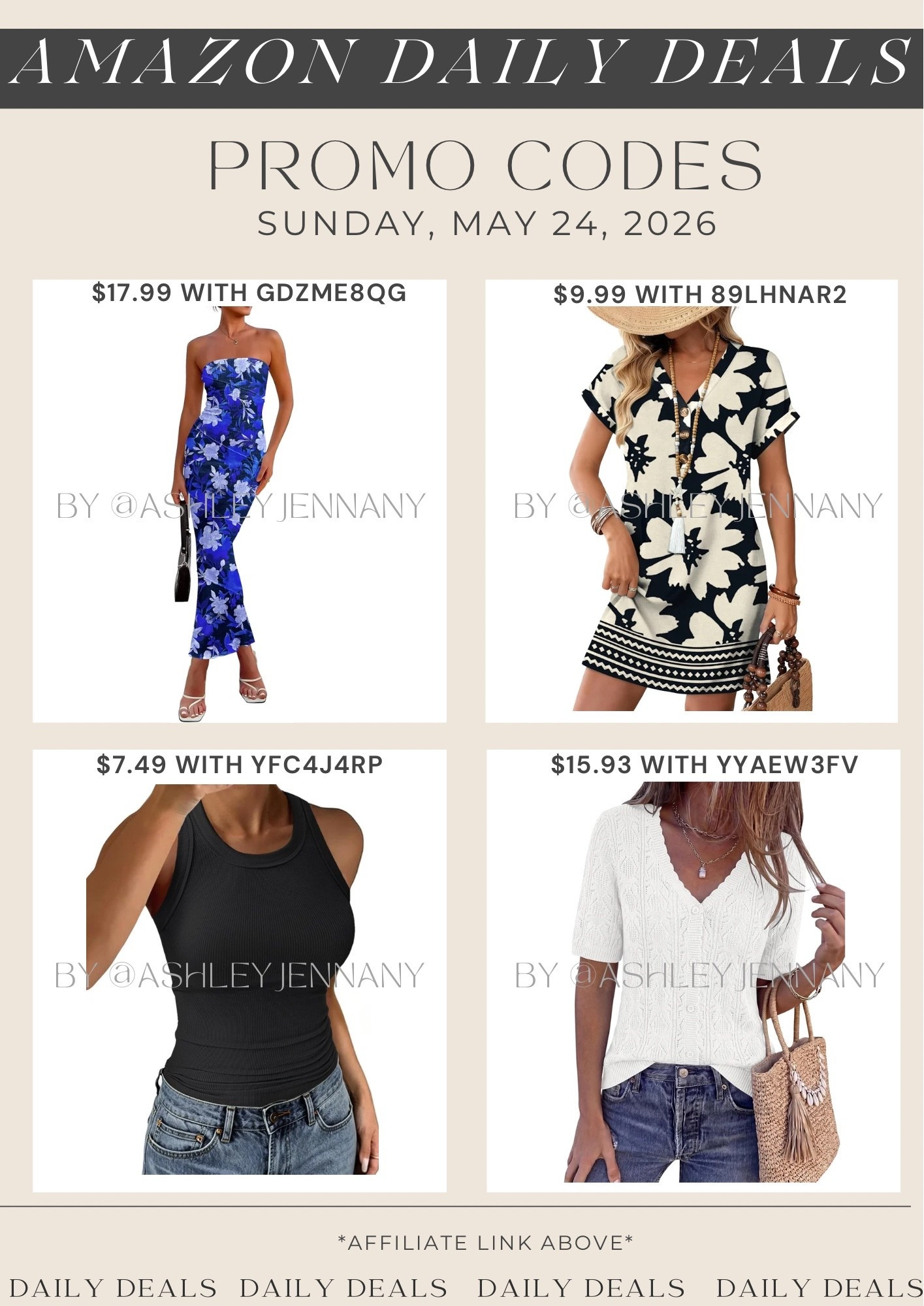 Amazon deals

#LTKSaleAlert #LTKMidsize #LTKootd