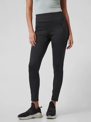 Peak Hybrid Fleece Tight | Athleta