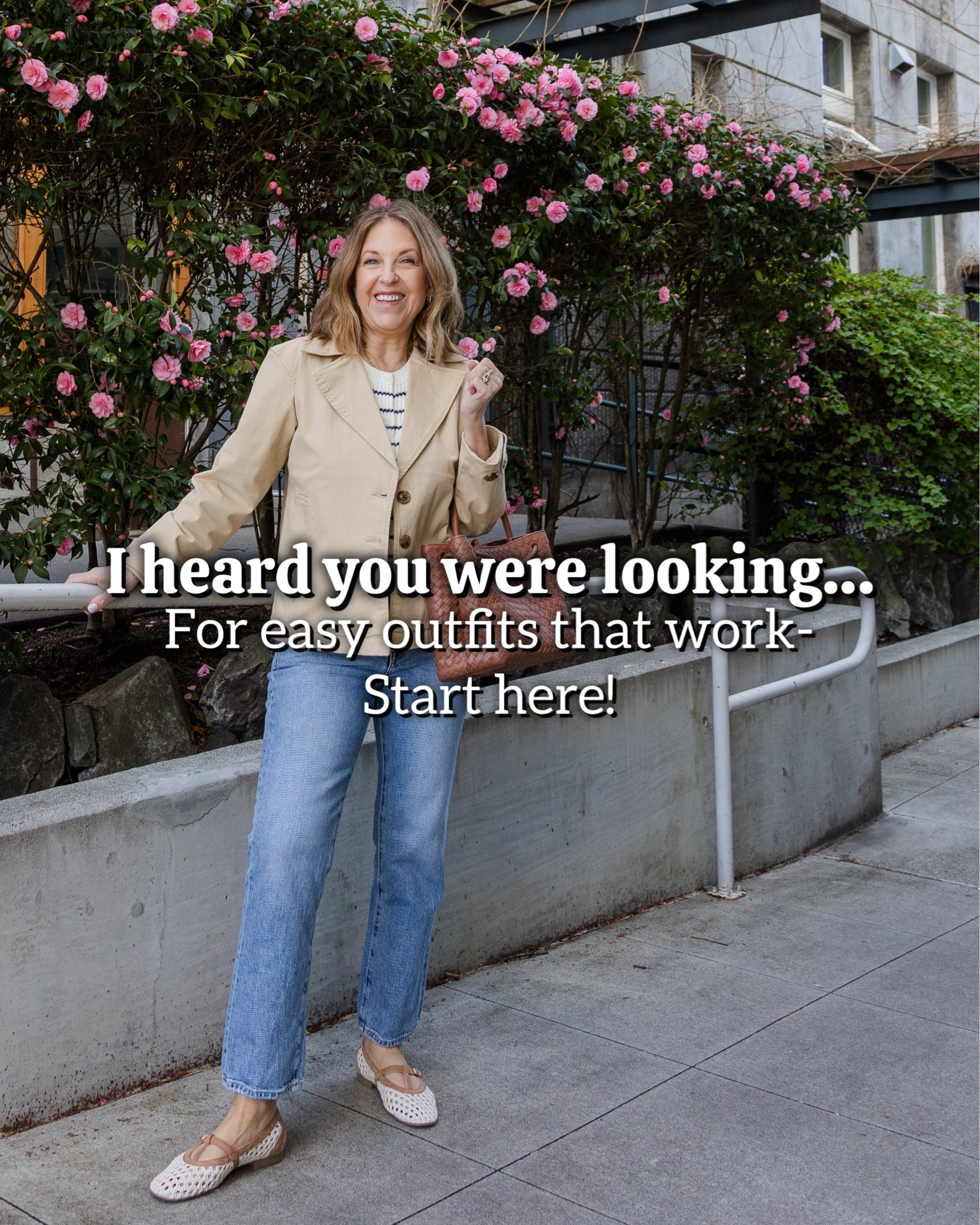 Easy Spring and vacation. outfits that work! 



Blue jeans; if between sizes, size down. Caslon trench runs big, size down.  

#LTKOver40 #LTKootd #LTKSaleAlert