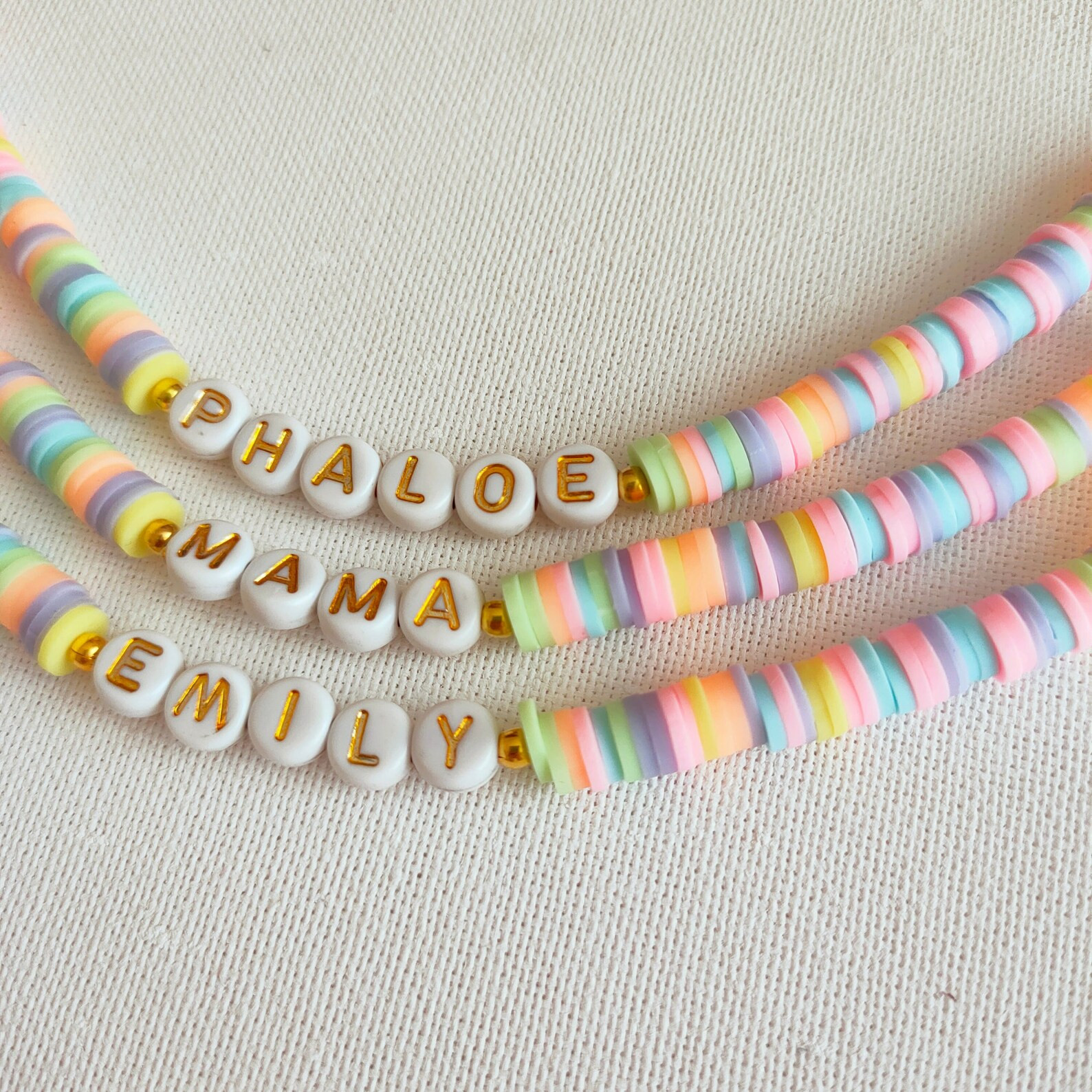 First Day of School Bracelet Back to School Heishi Bracelet - Etsy | Etsy (US)
