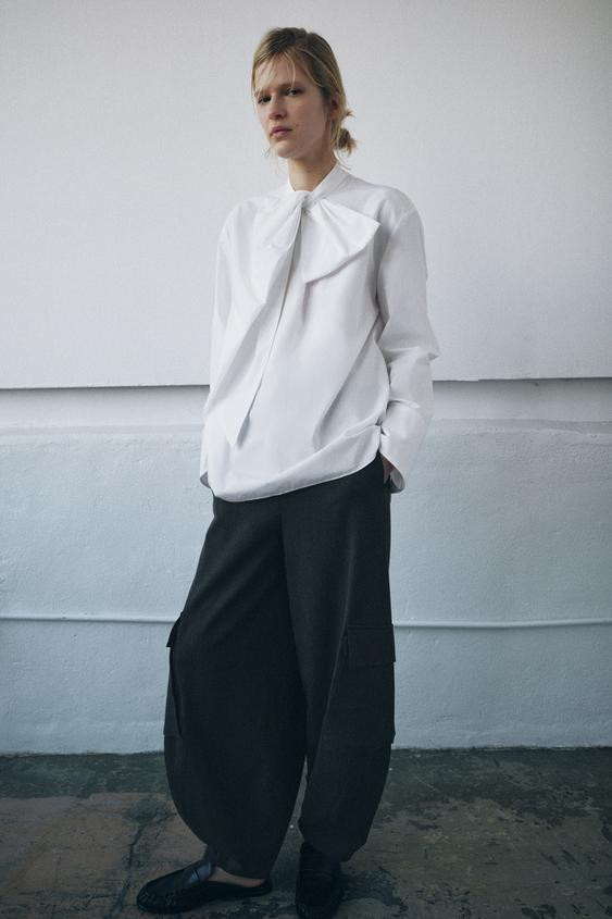 ZW COLLECTION CARGO TROUSERS | Zara UK