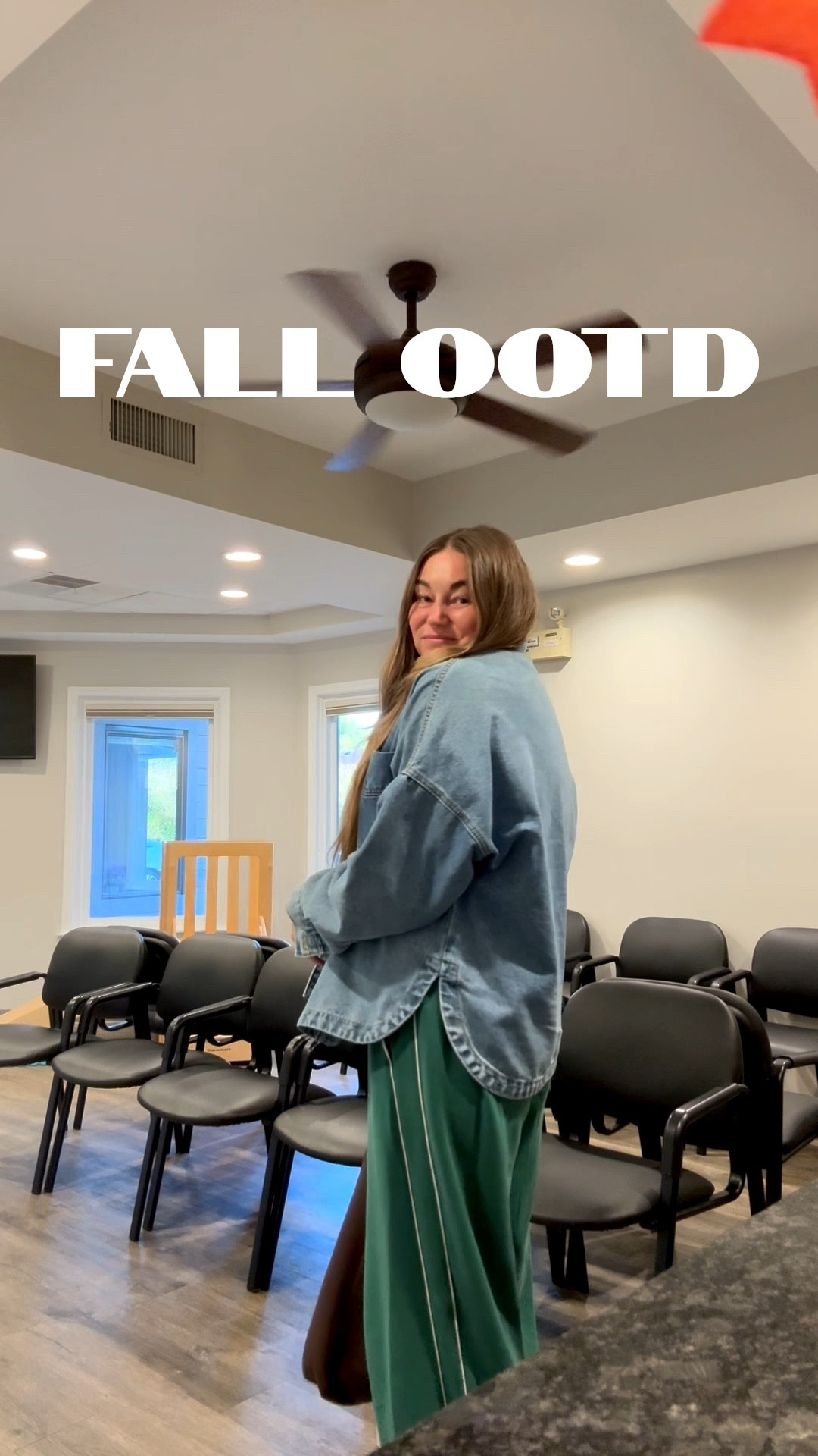 FALL OOTD while I wait for my kids at the dentist 😂

what else do you do in an empty waiting room? 

#LTKSeasonal #LTKMidsize #LTKFindsUnder50