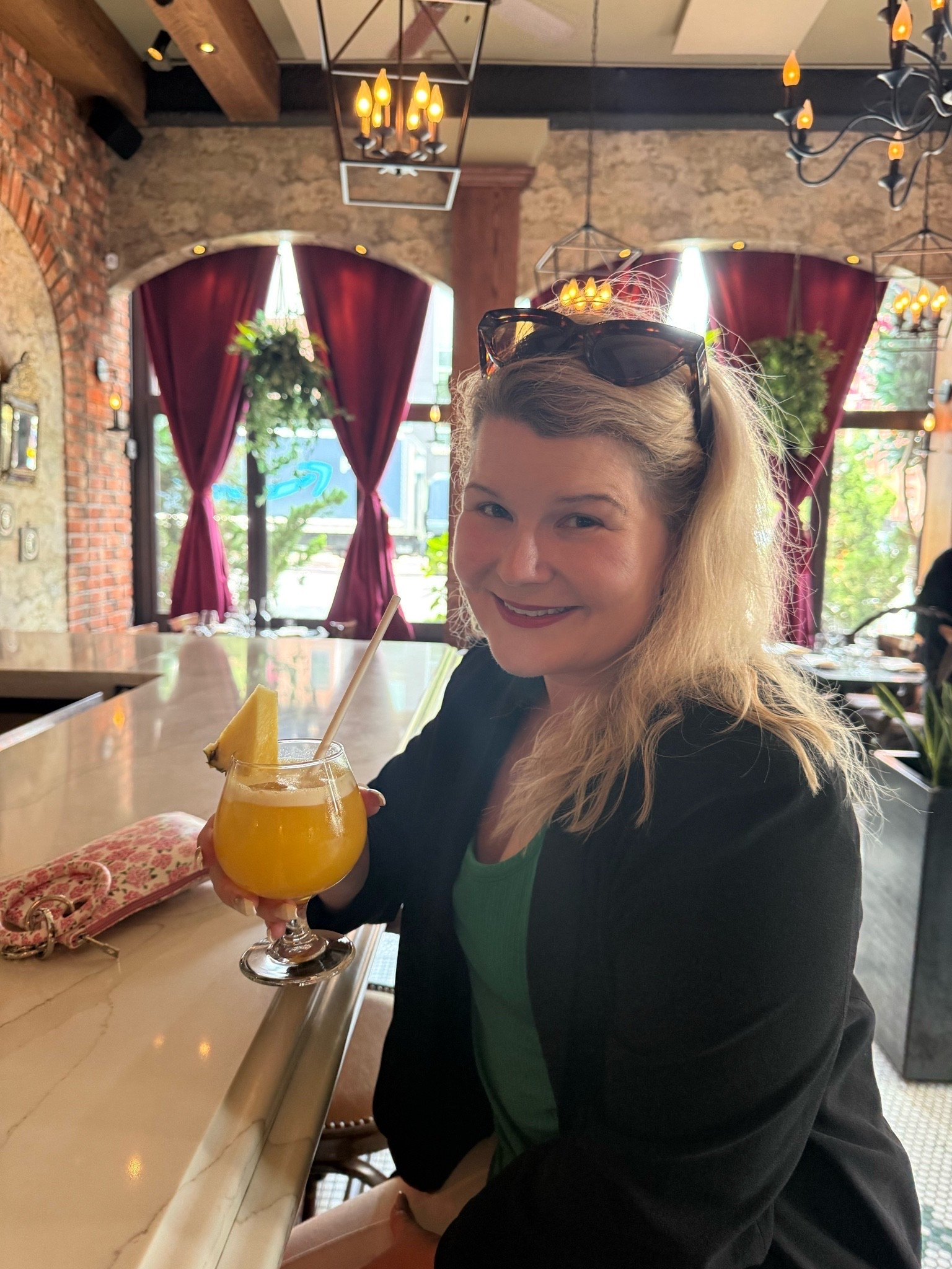 Pregaming before the show.

#LTKfoodie #LTKPetite #LTKTravel