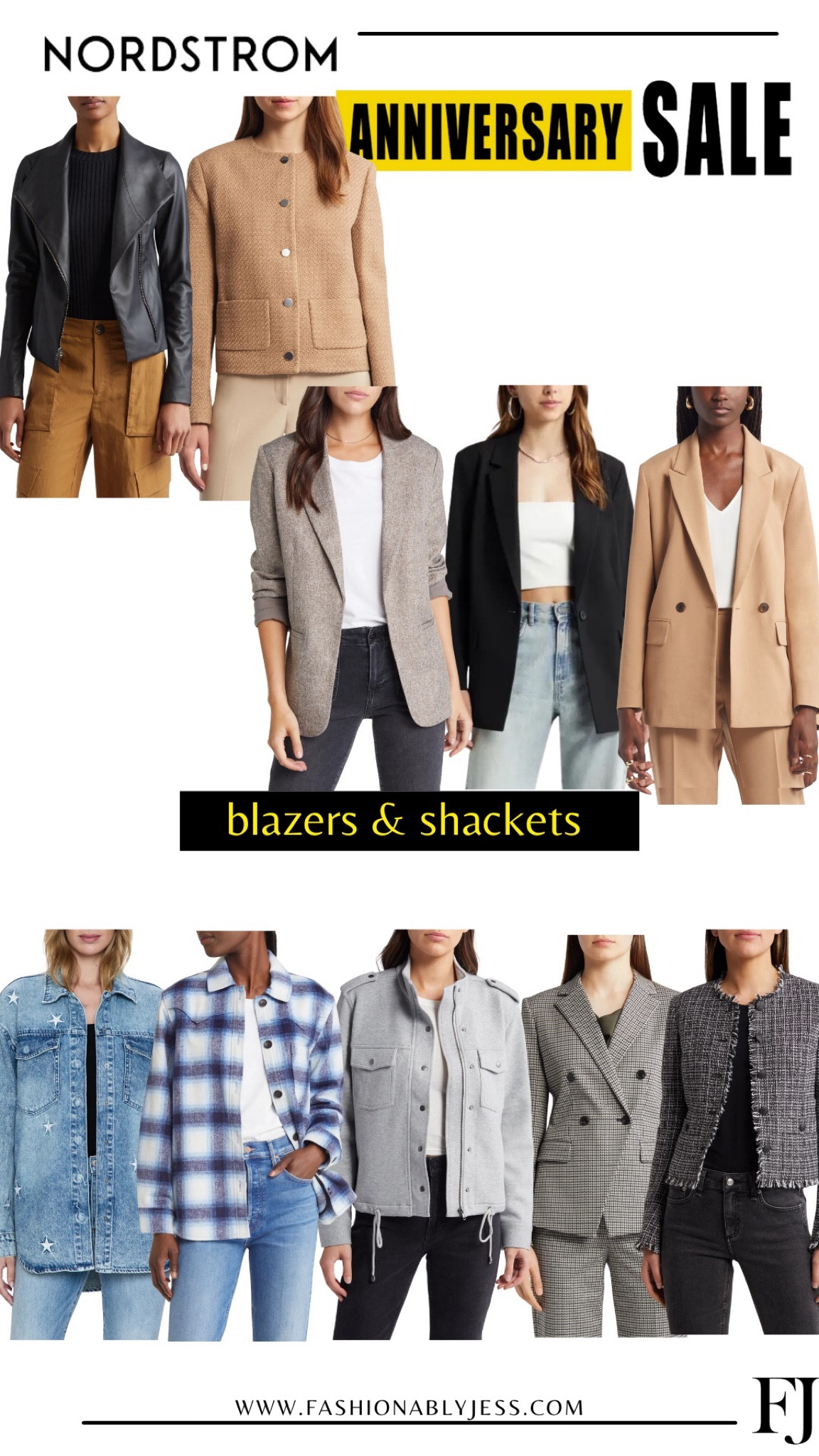 Cute NSALE blazers and jackets 

Nordstrom anniversary sale starting next week. You can favorite your NSALE picks so they are ready to shop when it's your turn next week! 

#LTKStyleTip #LTKSummerSales #LTKSaleAlert