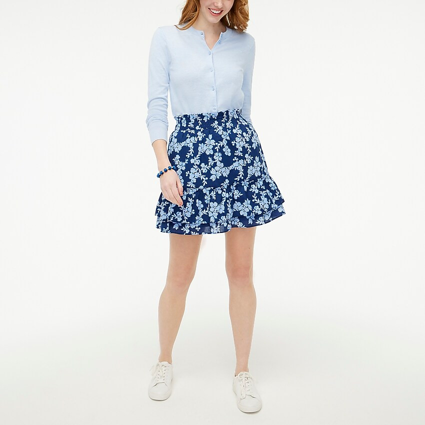 Ruffle mini skirt | J.Crew Factory