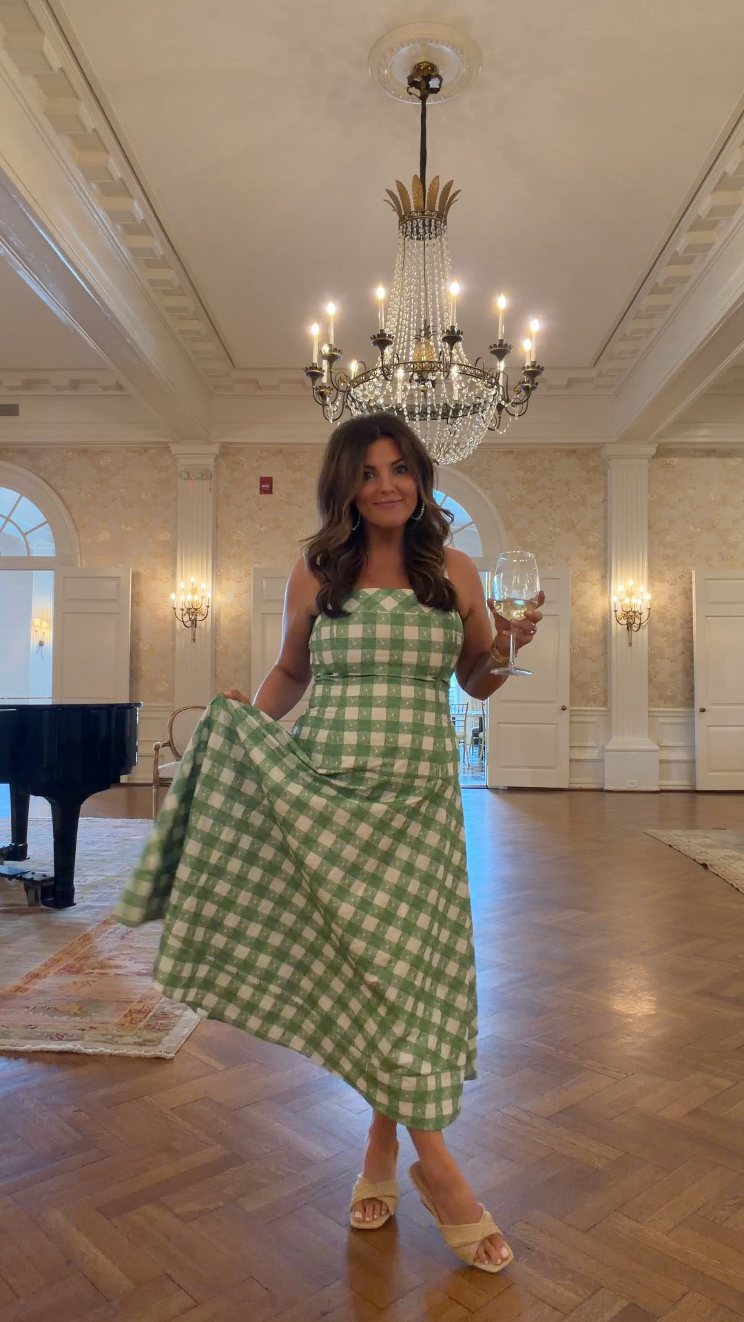 Cutest  spring dress for a wedding or event 

#LTKootd #LTKSeasonal #LTKmomlife