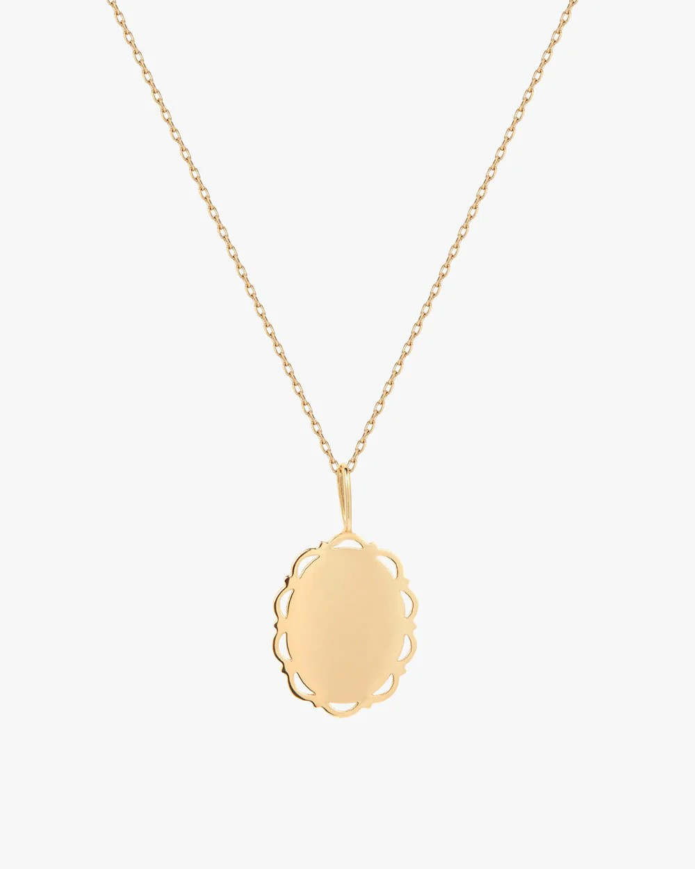 avignon oval engravable pendant necklace

                      -

                      $275 | Cupcakes and Cashmere
