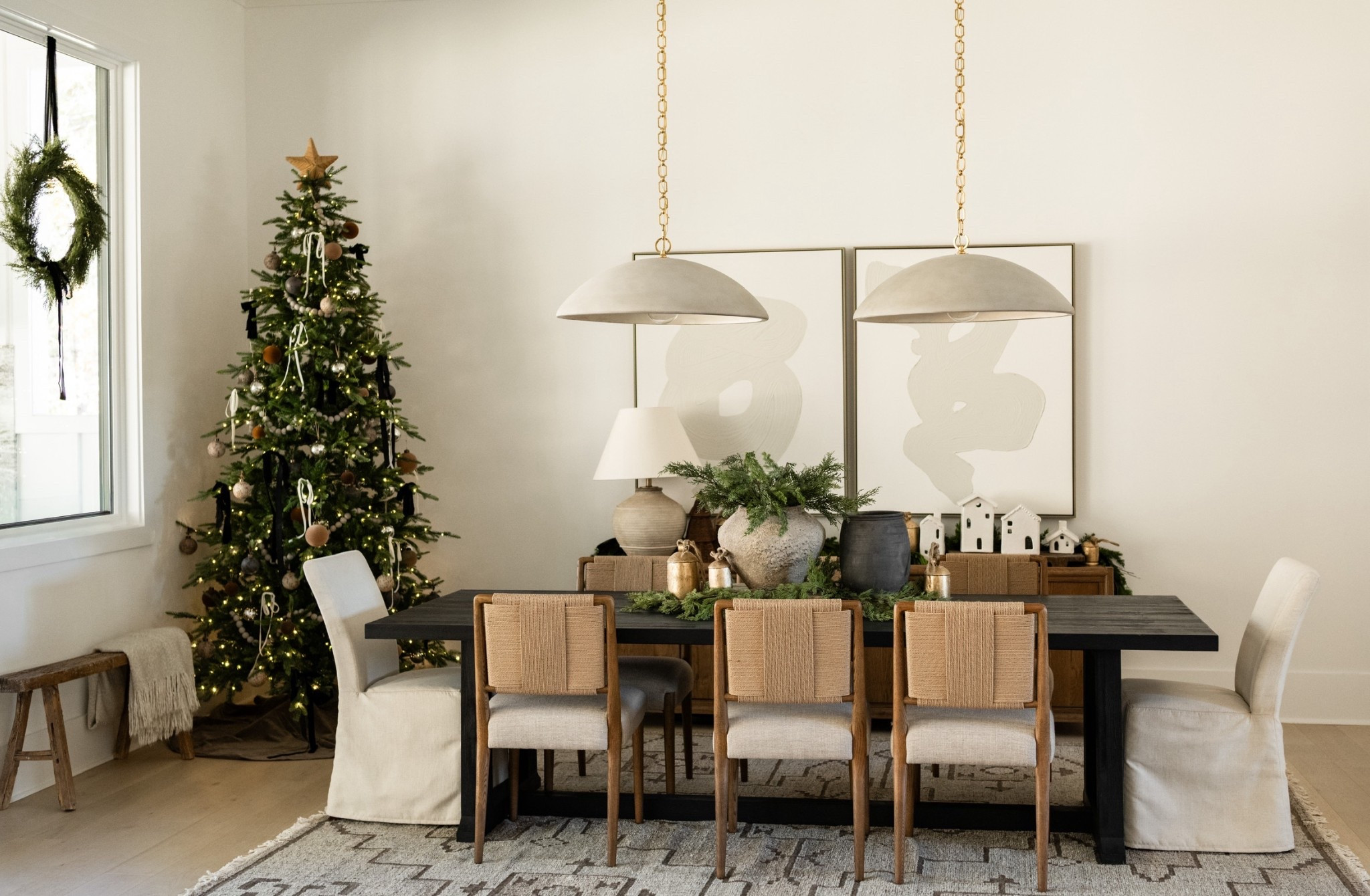 Because your Christmas table deserves to feel as beautiful as your tree 🎄✨
I love mixing natural textures, warm brass, and fresh greenery to create a Modern Classic holiday look that feels layered and timeless. This dining space is simple yet full of charm — perfect for cozy gatherings and festive dinners at home 🤍

#porcheandco #modernclassic #holidaydecor #neutralchristmas #holidaytable #christmastablescape #christmasinspo #seasonaldecor #holidaystyling #christmashome #homedecorideas #eleganthomedecor #modernclassicstyle #visionboard #moodboard #virtualdesign #onlinedesign #porcheandco

Do you want to bring our dreamy Modern Classic style interior design into your own home? 🏡 You’re in luck! Reserve our Online Interior Design packages today -> https://porcheandco.com/edesign ✨ We can’t wait to work with you & design your home with #porcheandco




#LTKHome #LTKHoliday #LTKSeasonal