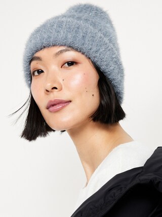 Eyelash Beanie for Women | Old Navy (US)