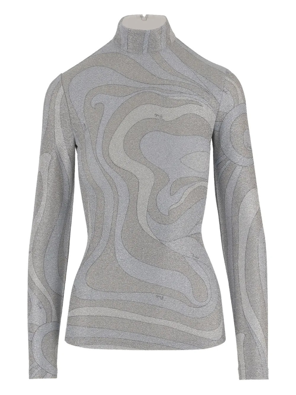 PUCCI patterned top - Grey | Farfetch Global
