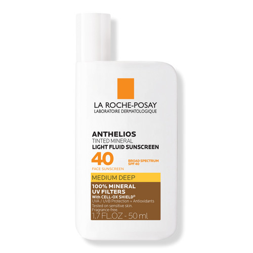 Anthelios Mineral Tinted Fluid Face Sunscreen SPF 40 | Ulta